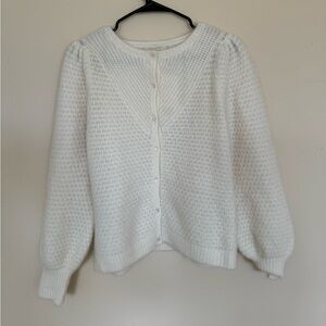 White Sezane Sweater NWT